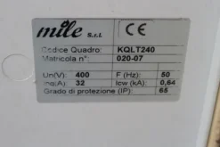 206#6059 Impianto di trattamento aria e caldaia Garioni