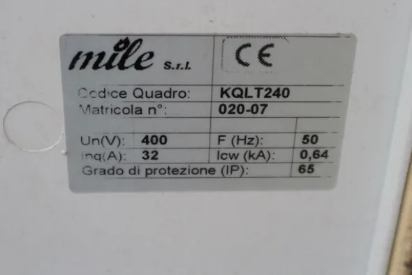 206#6059 Impianto di trattamento aria e caldaia Garioni