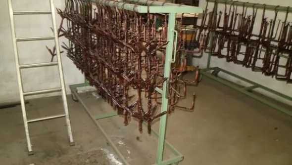 8#4303 Impianto di verniciatura a polveri