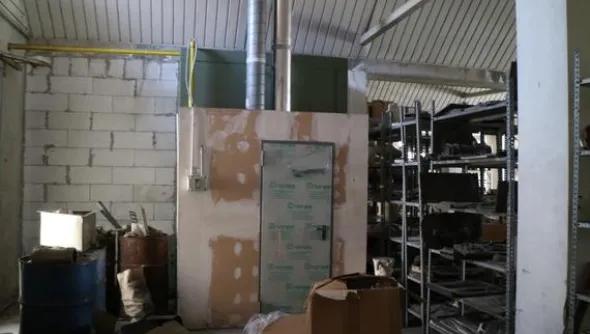 8#4303 Impianto di verniciatura a polveri