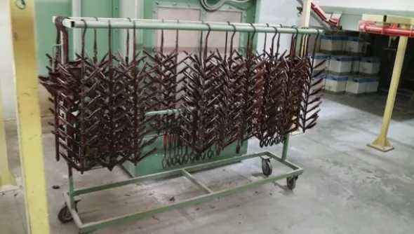 8#4303 Impianto di verniciatura a polveri