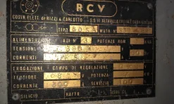 Impianto galvanico argentatura - nichelatura