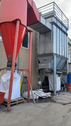 IMPIANTO MACINAZIONE CON MULINO VERTICALE