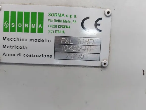 1#8585 Impianto pallettizzatore