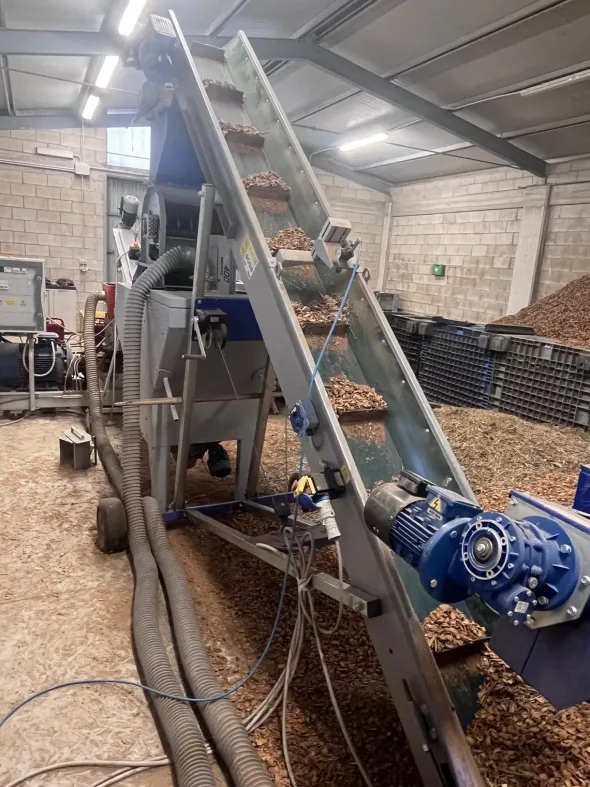 Impianto pellet PLT 400 completo