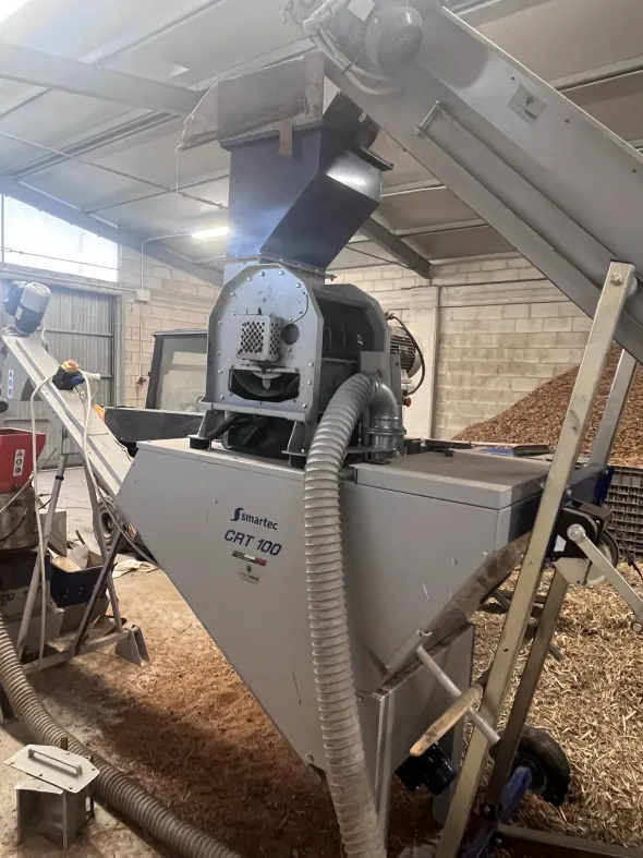Impianto pellet PLT 400 completo