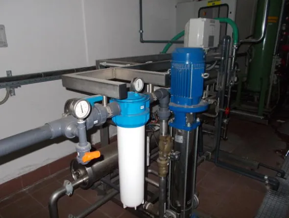 1#3241 Impianto per la produzione di acqua ultrapura