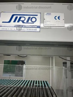 1#9904 Impianto per la verniciatura di prodotto in piano