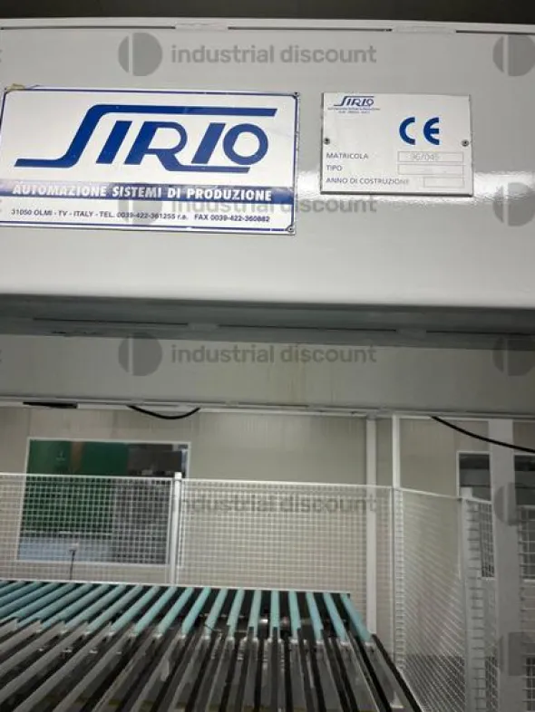 1#9904 Impianto per la verniciatura di prodotto in piano