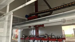 1#9904 Impianto per la verniciatura di prodotto in piano