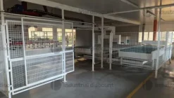1#9904 Impianto per la verniciatura di prodotto in piano