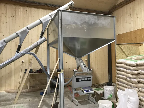 Impianto per produzione Pellet,fino a 250 kg/h
