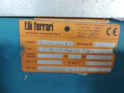 4#8011 Impianto piegatura tovaglioli