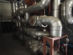 33#8478 Impianto produzione acqua surriscaldata calda per produzione e riscaldamento GARION