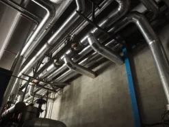 33#8478 Impianto produzione acqua surriscaldata calda per produzione e riscaldamento GARION