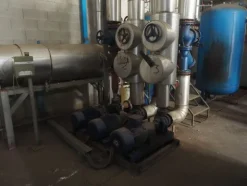33#8478 Impianto produzione acqua surriscaldata calda per produzione e riscaldamento GARION