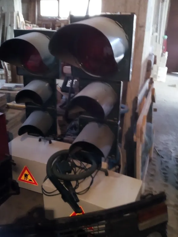Impianto semaforico da cantiere