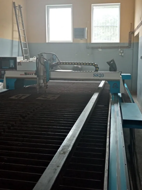 Impianto taglio plasma e ossitagli AMG S820