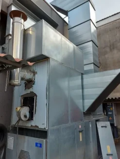 6#7673 Impianto verniciatura Termomeccanica e macchinari officina