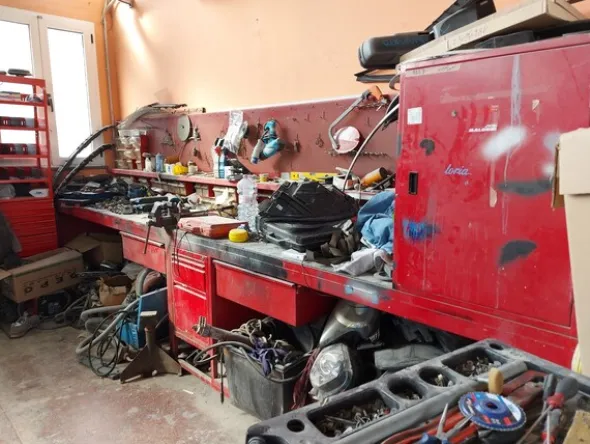 6#7673 Impianto verniciatura Termomeccanica e macchinari officina