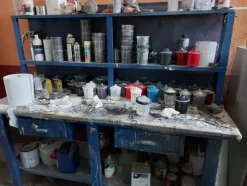 6#7673 Impianto verniciatura Termomeccanica e macchinari officina