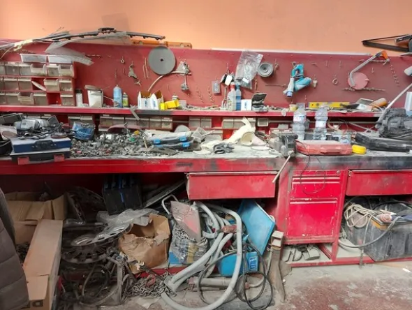6#7673 Impianto verniciatura Termomeccanica e macchinari officina