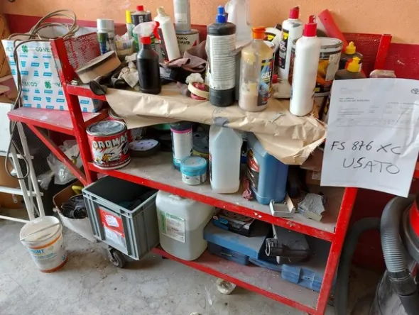 6#7673 Impianto verniciatura Termomeccanica e macchinari officina