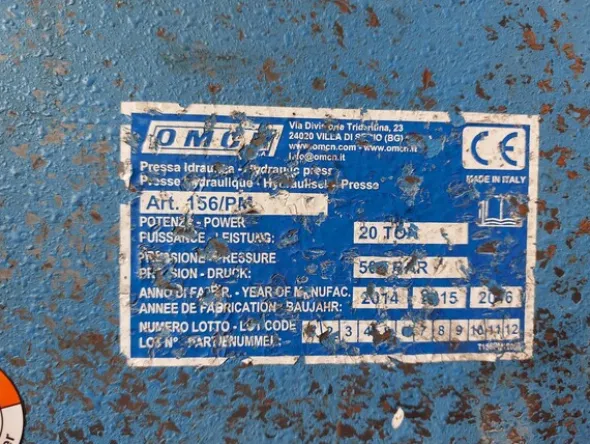 6#7673 Impianto verniciatura Termomeccanica e macchinari officina