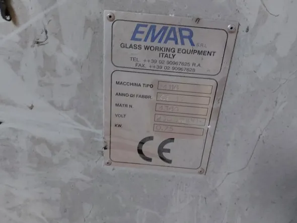 1#7592 Impianto vetrocamera e tavolo girevole Emar