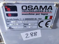 12#5304 Incollatrice a rulli OSAMA