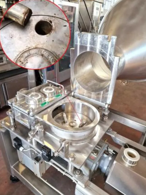 insaccatrice industriale per alimenti usata