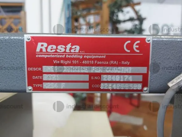 4#8474 Insaccatrice per cuscini Resta srl