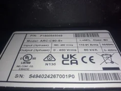 Inverter per compressore 80kva