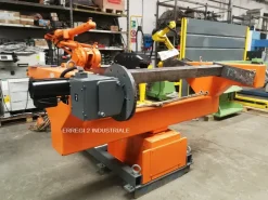 Isola Robot ABB Irb 1400 doppio tornio