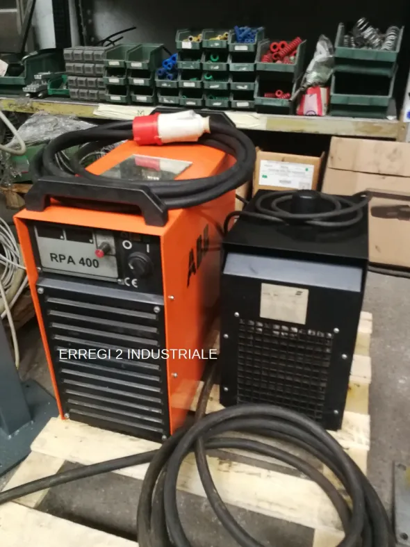Isola Robot ABB Irb 1400 doppio tornio