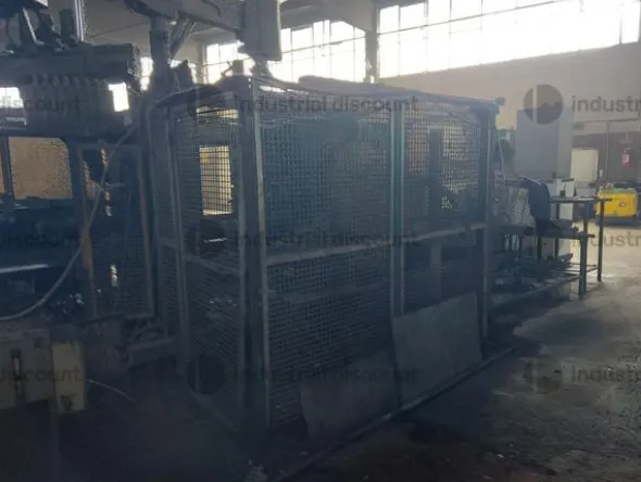7#9070 Isola robotizzata per pressofusione con pressa Colosio