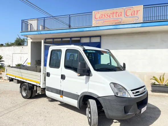 IVECO DAILY 35C18 DOPPIA CABINA CASSONE FISSO