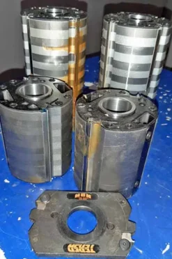Kit Teste pialla Tersa completo di fresa rasante