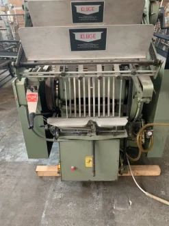 KLUGE automatic die cutting and hot print foil machine