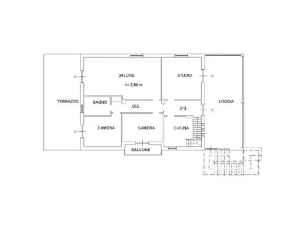 #2639862 Laboratorio con appartamento