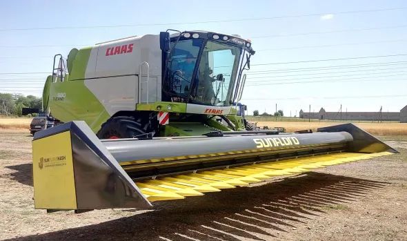 La testata per girasoli "Sunfloro Shaft"