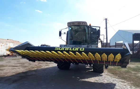 La testata per girasoli "Sunfloro Shaft"