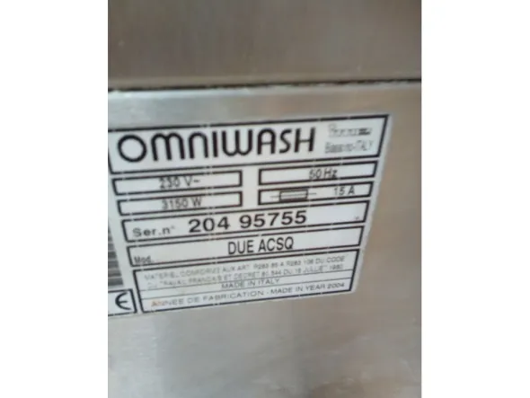 lavabicchieri industriale omniwash per bar ristoranti!!!!!!