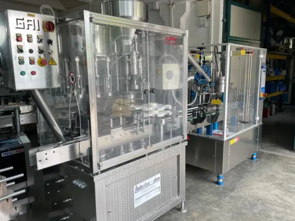 LC542 Linea di imbott. usata GAI per vino 1000 bph