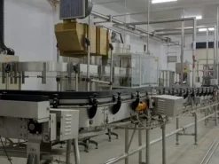 LC545 Linea di imbott. usata in HDPE per lattiero-cas.