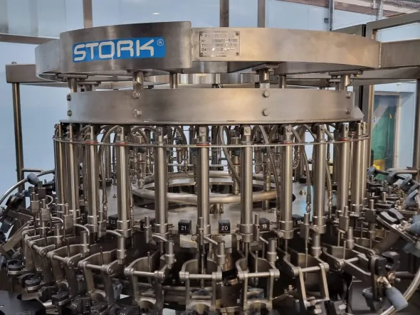 LC635 Linea di riemp. usata STORK x distillati in vetro