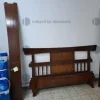 28#9481 Letto ciliegio e sedie