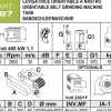 Levigatrice a nastro Aceti ART.87 Nuova