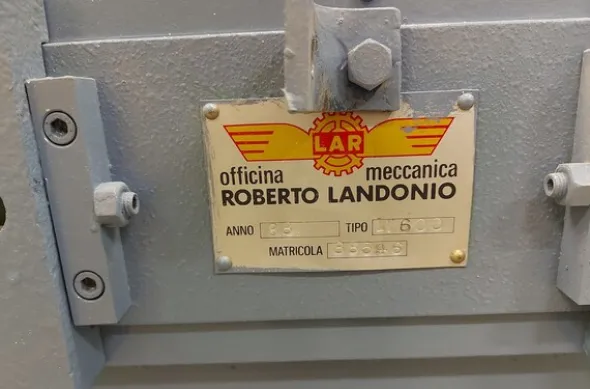 60#7922 Levigatrice Landonio LV600 e Depolveratore Coral BL200