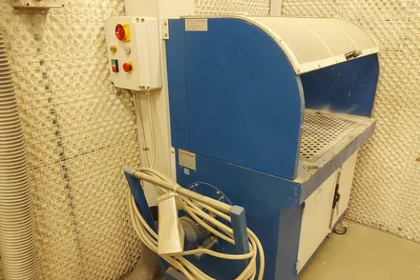60#7922 Levigatrice Landonio LV600 e Depolveratore Coral BL200